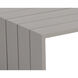 Verin 60 X 31.25 inch Greige Outdoor Coffee Table